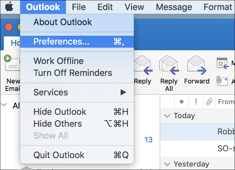 free microsoft outlook for mac os x